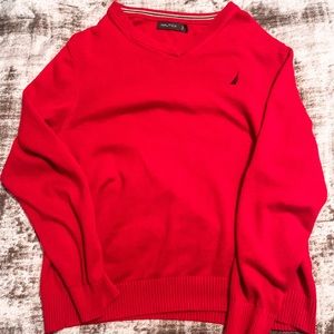 Nautical Men’s V-Neck Sweater